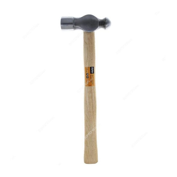 Clarke Ball Pein Hammer, BPH1-1-2C, Wood Handle, 1-1/2 lb