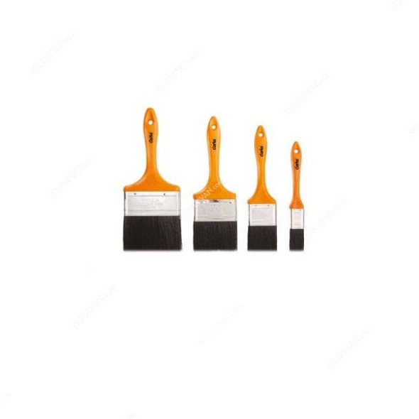 Clarke Paint Brush, PB4CL, 4 Inch, Black Bristle, 6 Pcs/Pack