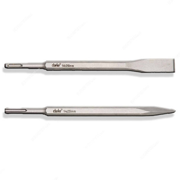 Clarke SDS-Plus Flat Chisel, CFSDS14X250, 14 x 250MM