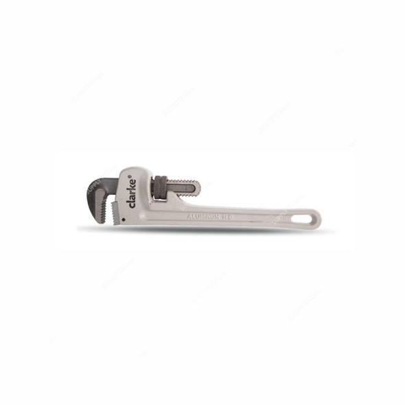 Clarke Aluminium Pipe Wrench, PWA10C, 10 Inch