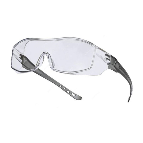 Deltaplus Working Safety Goggles, VE Hekla, Polycarbonate, Clear