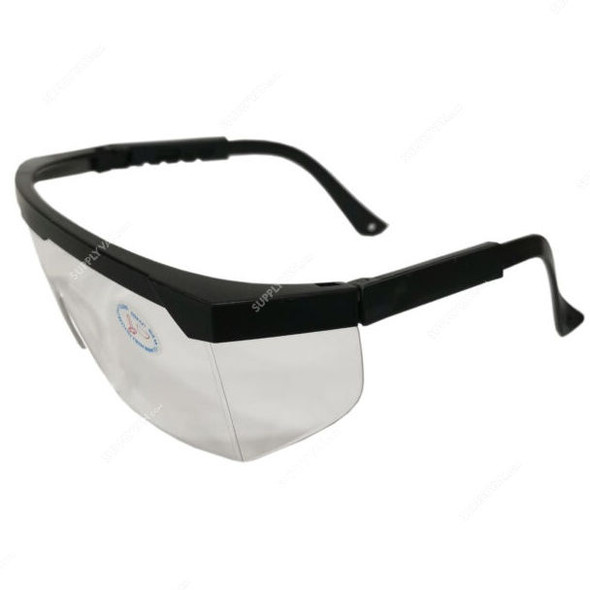 Workman Industrial Safety Goggles, Wk-SG-3001-C, Hawk, Polycarbonate, Clear