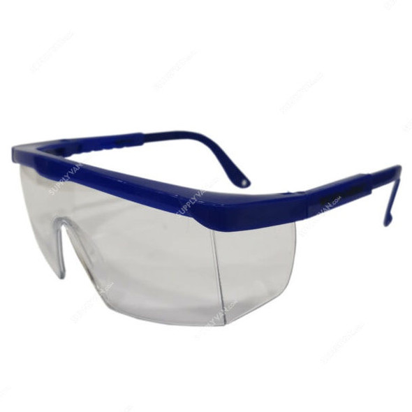 Workman Industrial Safety Goggles, Wk-SG-3002-C, Kite, Polycarbonate, Clear