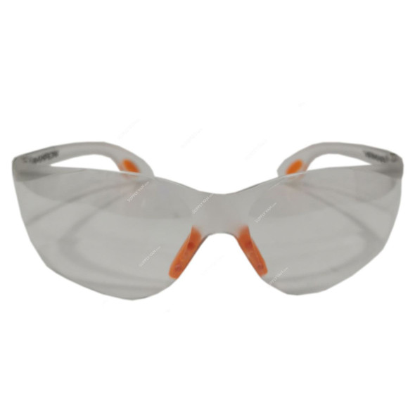 Workman Industrial Safety Goggles, Wk-SG-3005-C, Lark, Polycarbonate, Clear