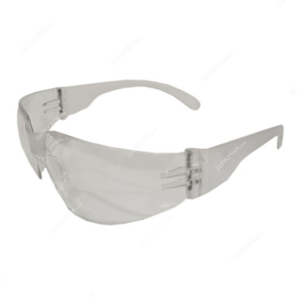Workman Industrial Safety Goggles, Wk-SG-3006-C, Polycarbonate, Clear