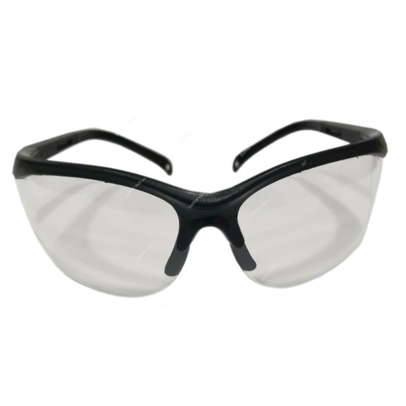 Workman Industrial Safety Goggles, Wk-SG-3009-C, Rhea, Polycarbonate, Clear