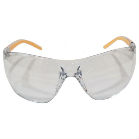 Workman Industrial Safety Goggles, Wk-SG-3010-C, Myna, Polycarbonate, Clear