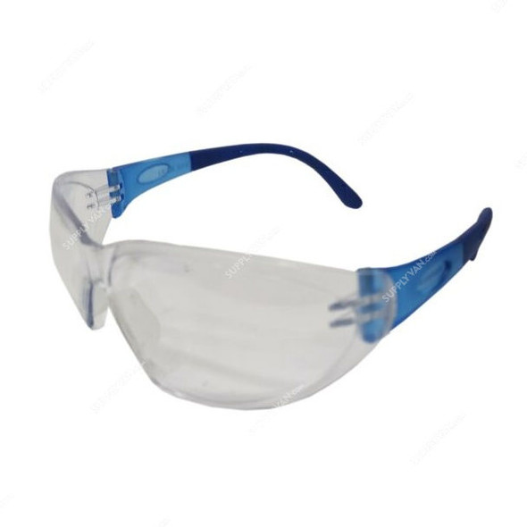 Workman Industrial Safety Goggles, Wk-SG-3013-C, Nene, Polycarbonate, Clear