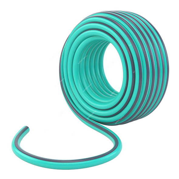 Palisad Water Hose, 676677, PVC and Polyester, 50 Mtrs, 3/4 Inch, Black/Blue