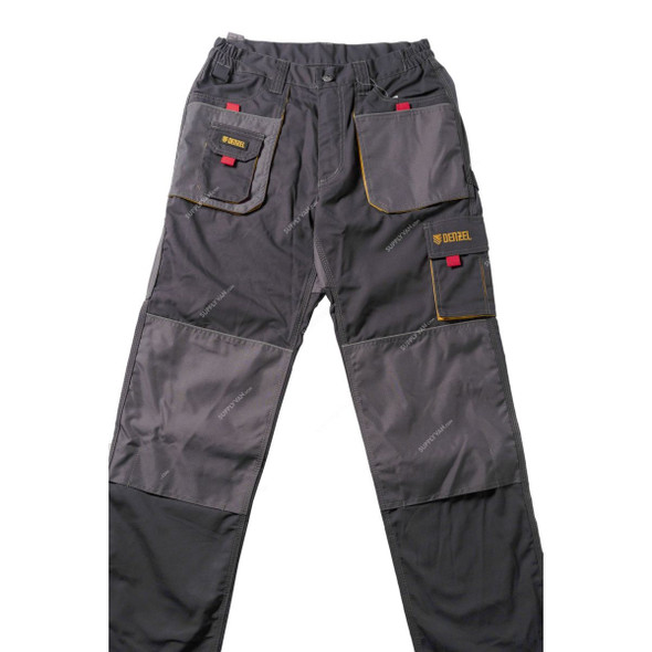 Denzel Work Pants, 7790349, Size34, 65% Polyester and 35% Cotton, Black
