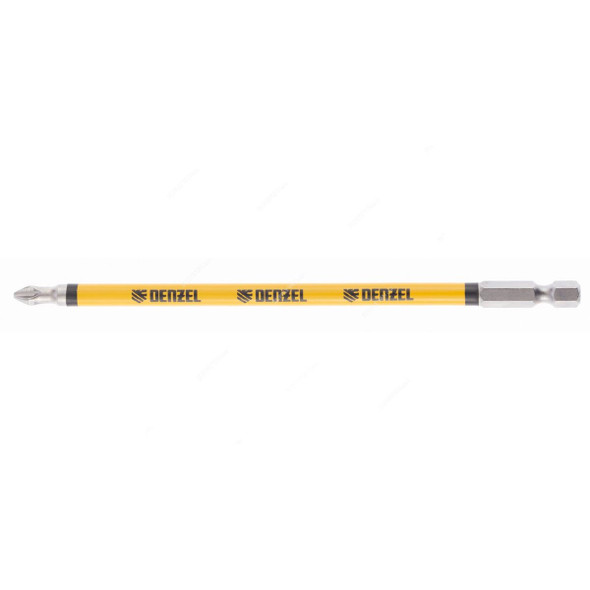 Denzel Phillips Screwdriver Bit, 7711333, PH2 x 6 Inch, 5 Pcs/Pack