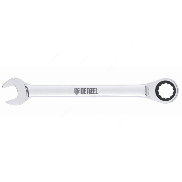 Denzel Combination Ratcheting Wrench, 7714820, SAE, 12 Point, 5/16 Inch