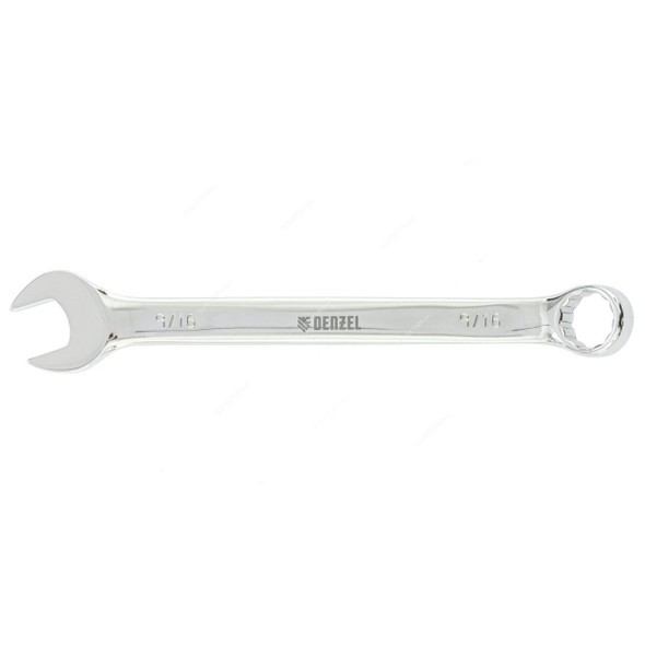 Denzel Combination Wrench, 7715187, SAE, 12 Point, 9/16 Inch