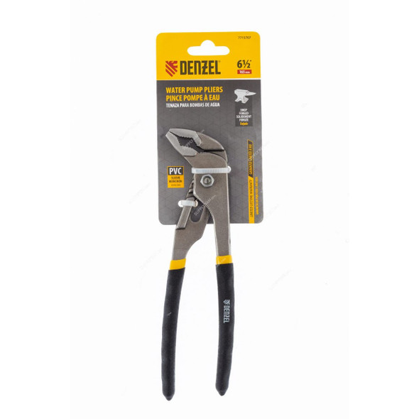 Denzel Water Pump Plier, 7715707, 6-1/2 Inch Length