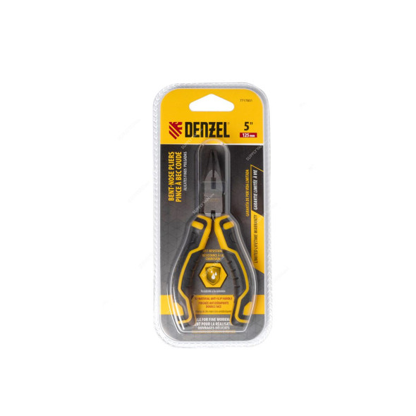 Denzel Bent-Nose Plier, 7717831, 5 Inch