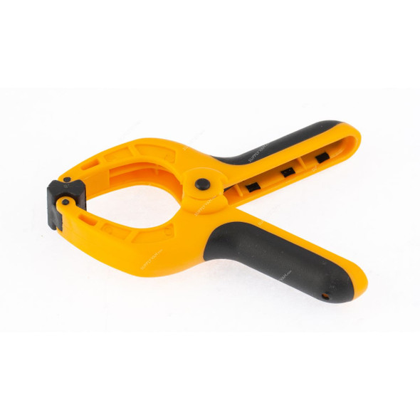 Denzel Spring Clamp, 7720782, 1-1/4 Inch, Yellow/Black