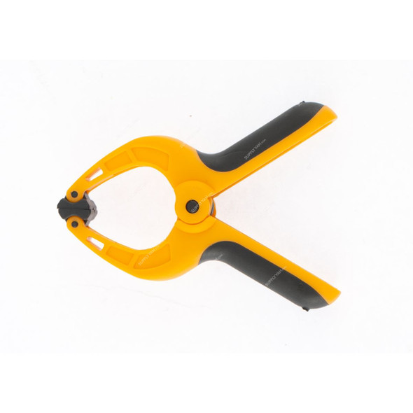 Denzel Spring Clamp, 7720788, 3-3/16 Inch, Yellow/Black