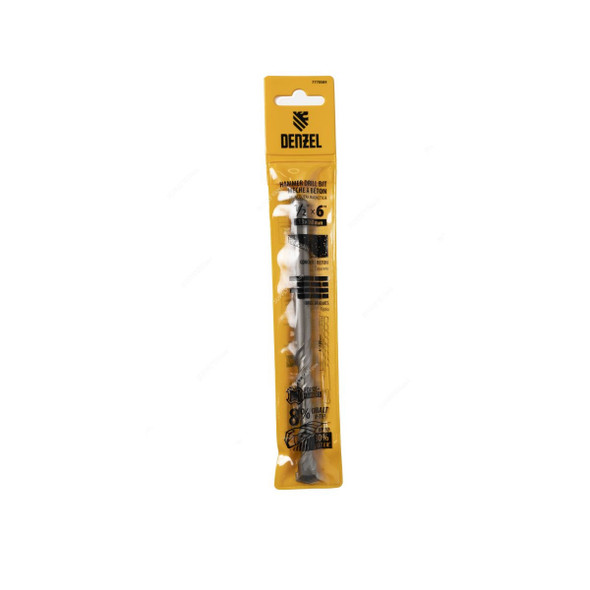 Denzel SDS-Plus Hammer Drill Bit, 7770584, 13 x 160MM