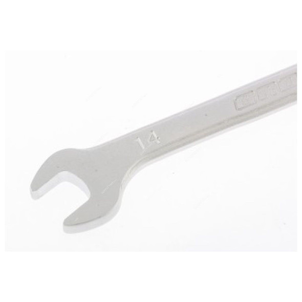 Gross Combination Ratchet Wrench, 14852, CrV Steel, 14MM, 100 Teeth