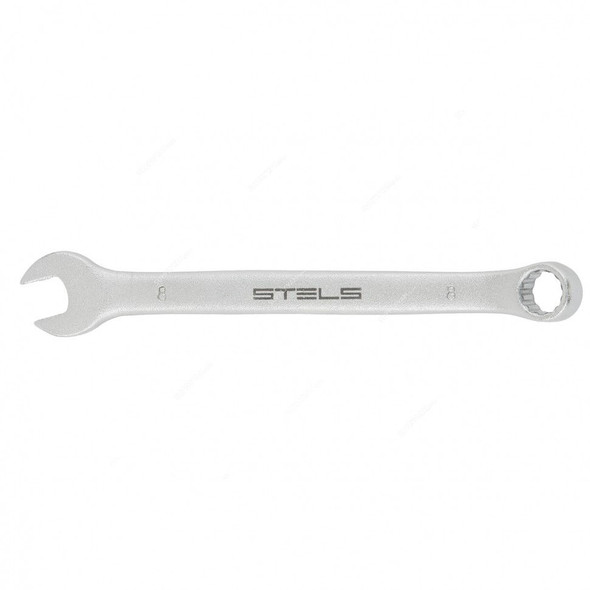 Stels Combination Ratchet Wrench, 15204, CrV Steel, 8MM