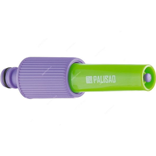Palisad Adjustable Spray Nozzle, 651828, Plastic, Green/Purple