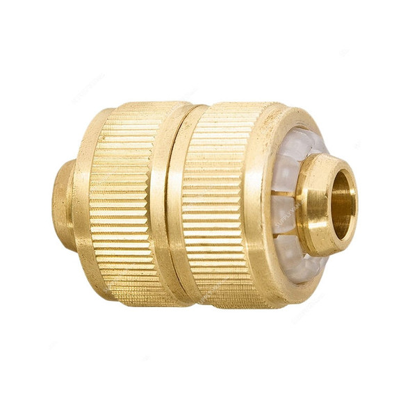 Palisad Repair Coupling For Hose, 665358, Brass, 1/2 Inch