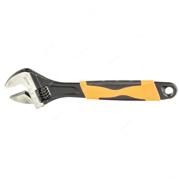 Sparta Adjustable Wrench, 15544, 35MM Jaw Capacity, 300MM Length