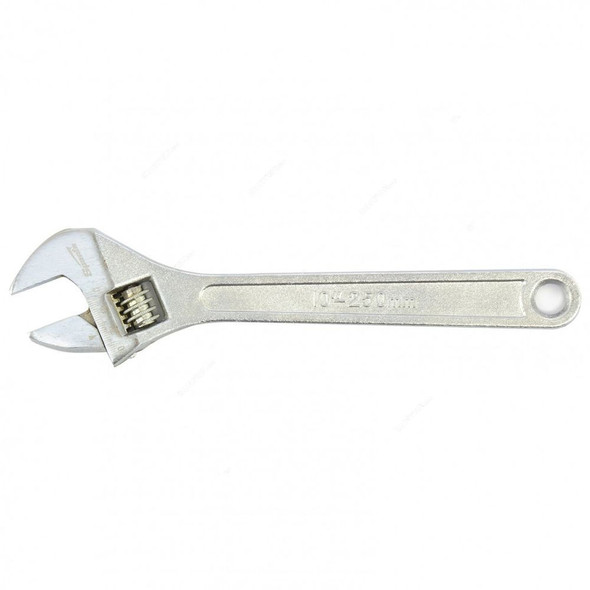 Sparta Adjustable Wrench, 155305, 30MM Jaw Capacity, 250MM Length