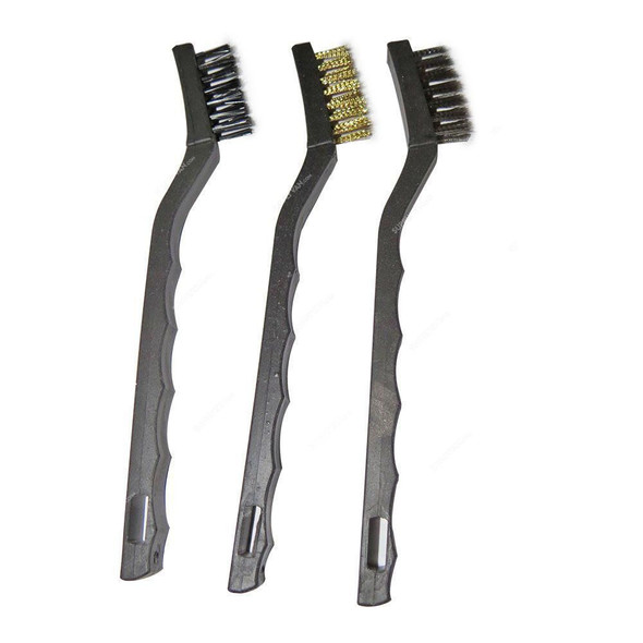 Mtx Metal Brush Set, 748609, Small, 3 Pcs/Set