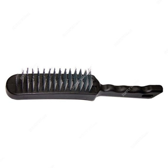 Sparta 6-Row Metal Brush With Plastic Handle, 748685, 32 x 130MM