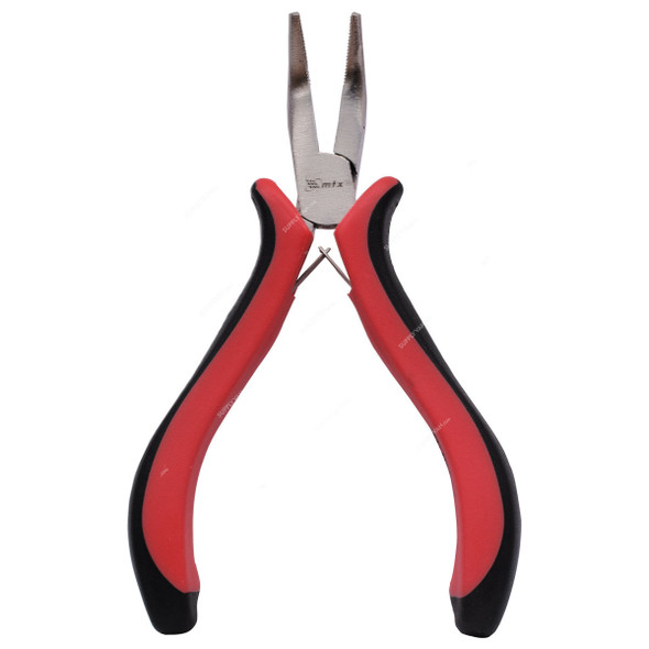Mtx Mini Long Nose Plier With Two Component, 178129, CrV Steel,, 130MM