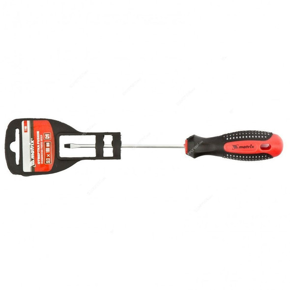 Mtx Fusion Slotted Screwdriver, 114089, SL3.0 Tip Size x 100MM Blade Length