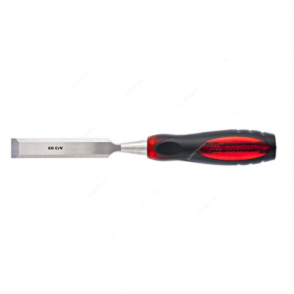Mtx Tiger's Eye Chisel With Rubberized Plastic Handle, 245199, 30MM