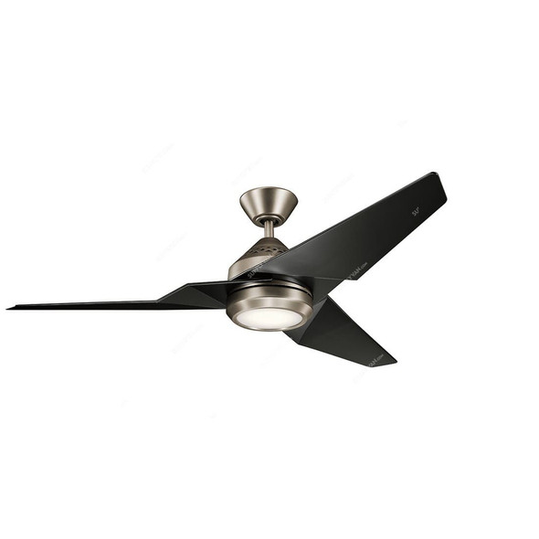 Kichler Ceiling Fan, KLF-JADE-60-AP, Harmony, 3 Blade, 60 Inch, Antique Pewter