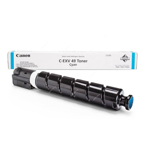 Canon Toner Cartridge, CEXV-49C, 19000 Pages, Cyan