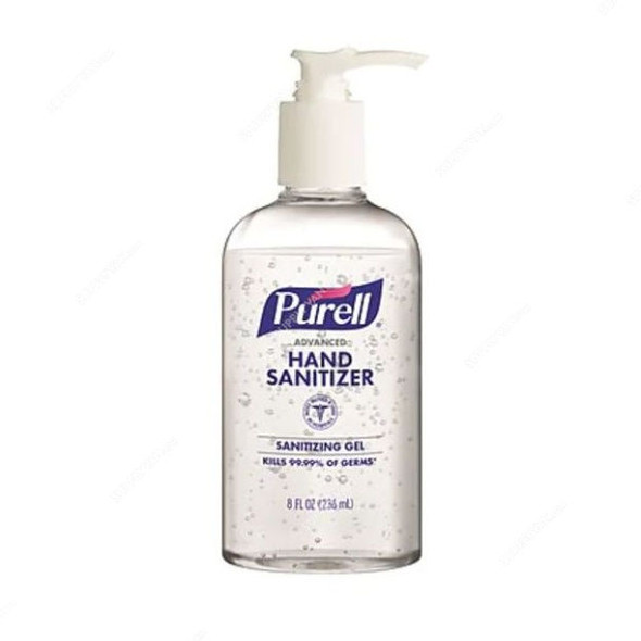 Purell Advanced Refreshing Gel Hand Sanitizer, 4040-12, 236ML, Clear