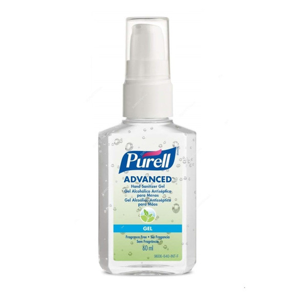 Purell Advanced Gel Hand Sanitizer, 9606-24, 59ML