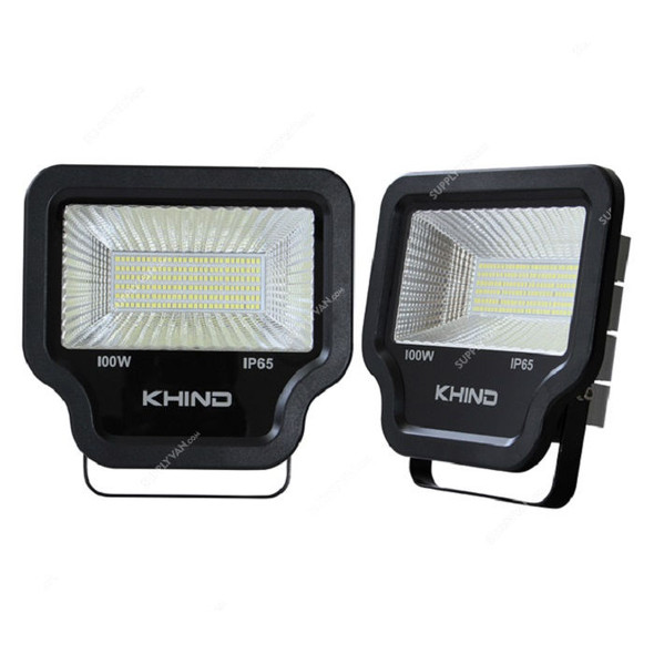 Khind LED Floodlight, KH-FL-YODA-100W, 100W, IP65, 6000K, Cool Daylight