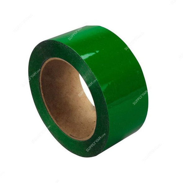 Coloured BOPP Tape, 48MM x 100 Yards, Green, 12 Rolls/Pack