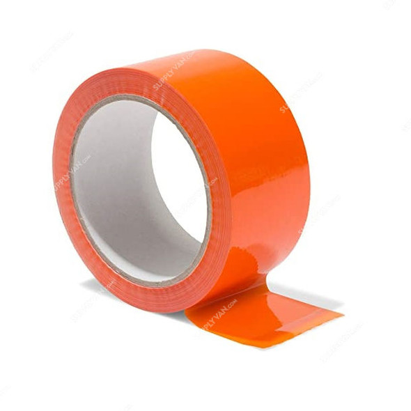 Coloured BOPP Tape, 48MM x 50 Yards, Orange, 12 Rolls/Pack