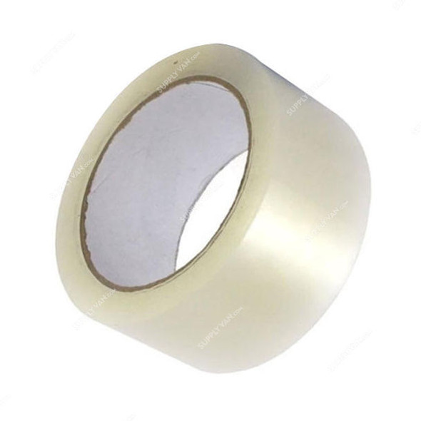 Solvent Based BOPP Tape, 55 Micron, 48MM x 50 Yards, Clear, 12 Rolls/Pack