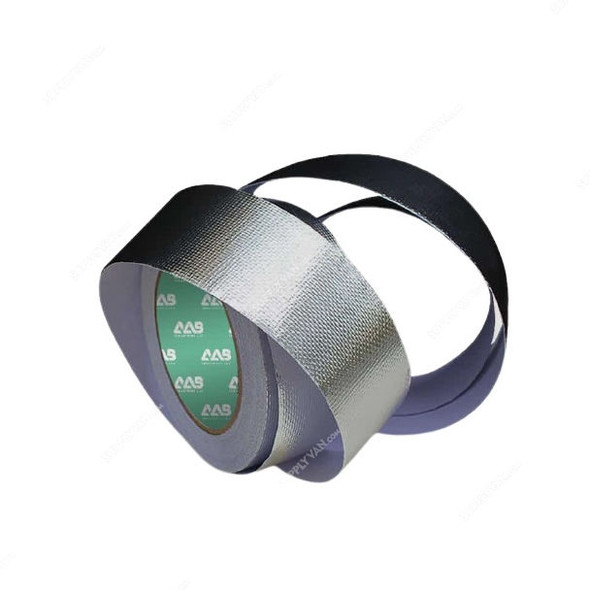 Aluminium Glass Tape, 48MM x 15 Yards, Silver, 12 Rolls/Pack