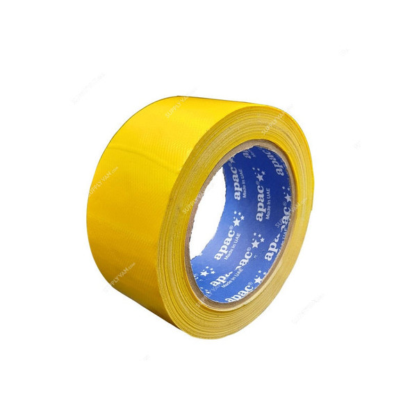 Binding Tape, 48MM Width x 30 Yards Length, Yellow, 24 Rolls/Pack