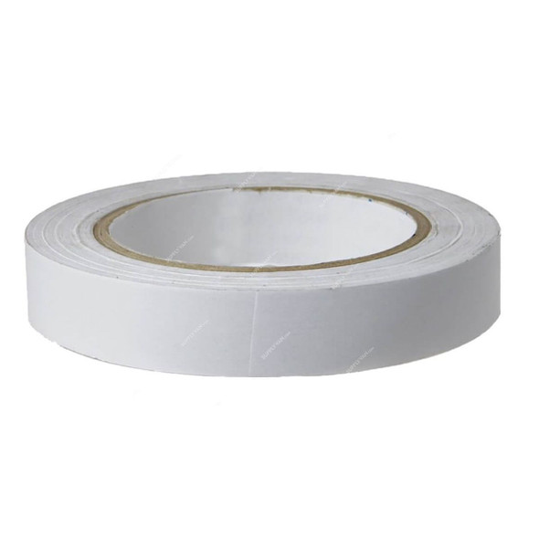 Double Sided Tissue Tape, 24MM x 20 Yards, Clear, 12 Rolls/Pack