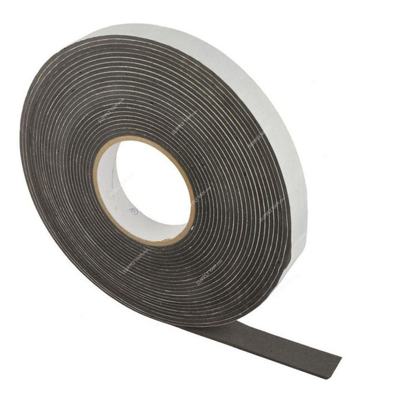 Double Sided Foam Tape, 48MM Width x 5 Mtrs Length, Black, 12 Rolls/Pack