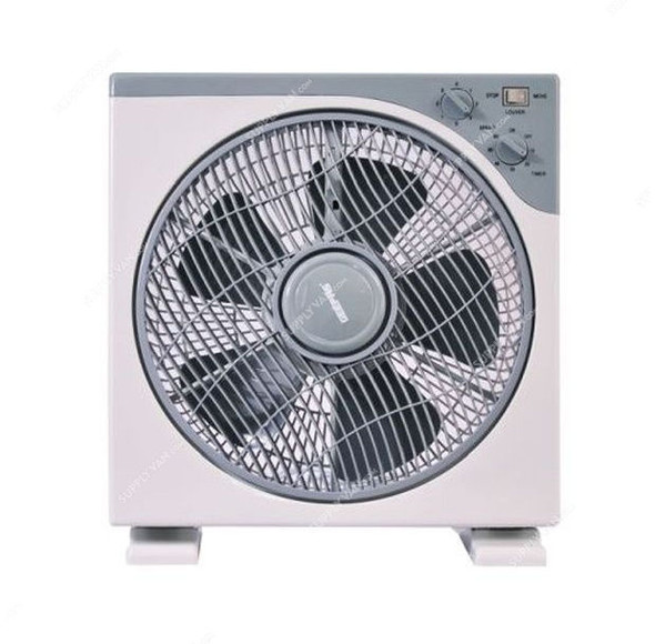 Geepas Box Fan, GF926N, 12 Inch, 58W