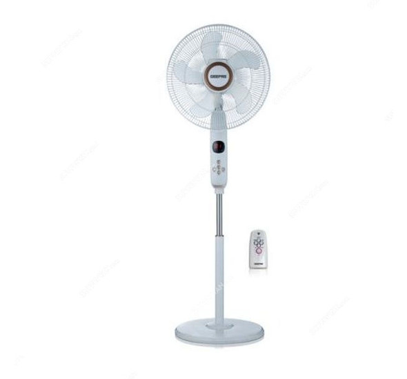 Geepas Remote Control Stand Fan, GF9482, 16 Inch, 60W
