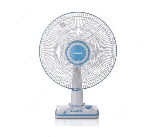 Geepas Table Fan, GF9490, 16 Inch, 60W