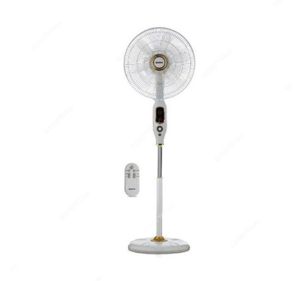 Geepas Remote Control Stand Fan, GF9491, 16 Inch, 60W