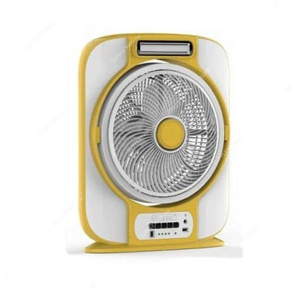 Geepas Rechargeable Fan With Remote Control, GF989R1, 12 Inch, 40W
